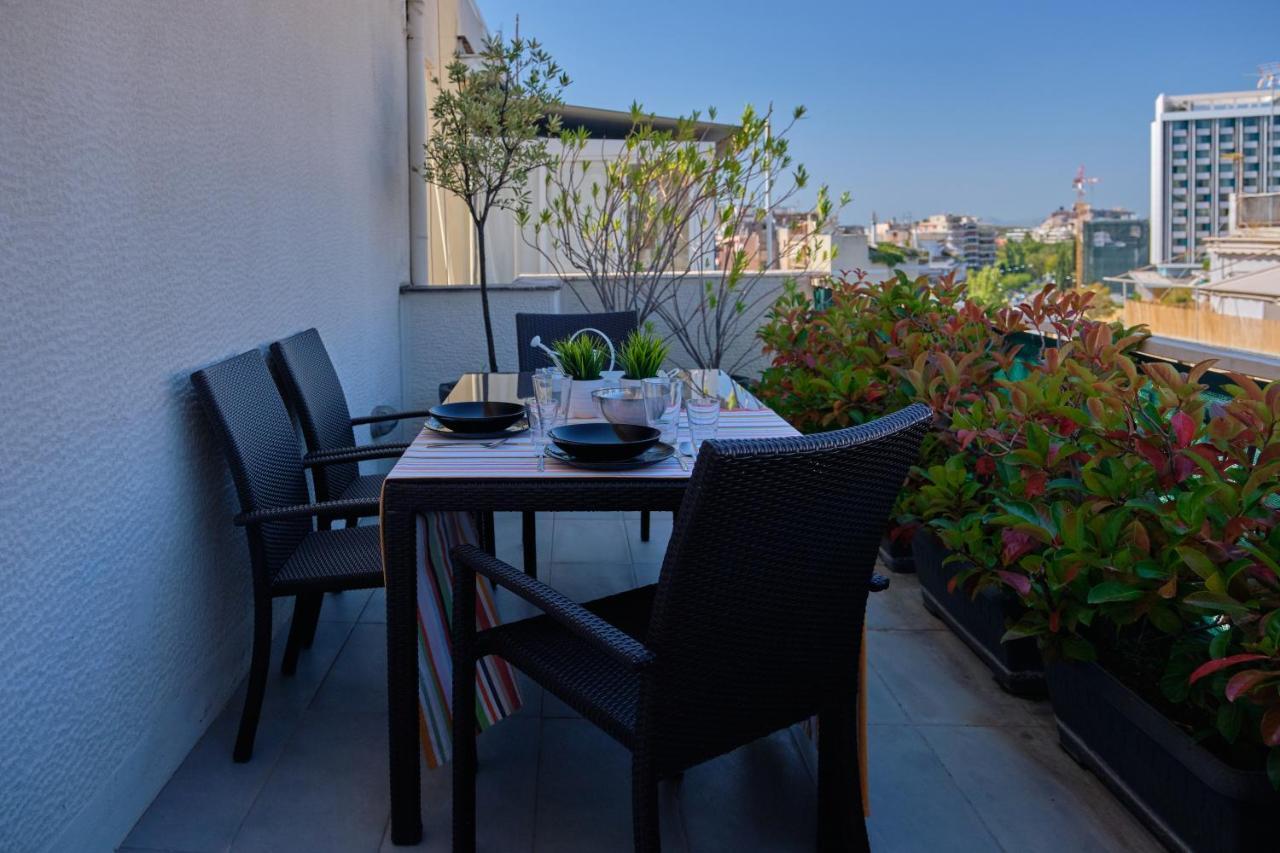 Homz Ah03 Penthouse Studio Hilton Area Athena Bagian luar foto