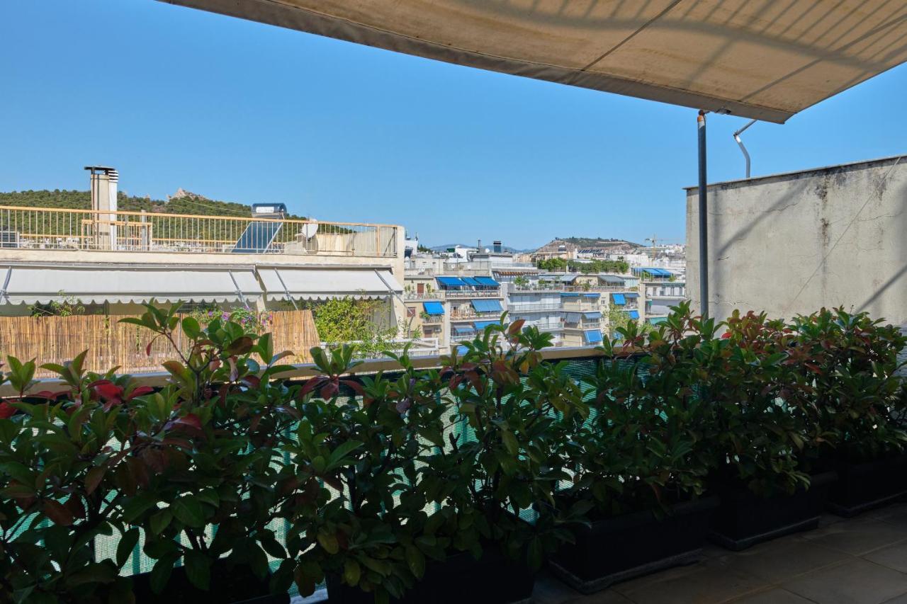 Homz Ah03 Penthouse Studio Hilton Area Athena Bagian luar foto