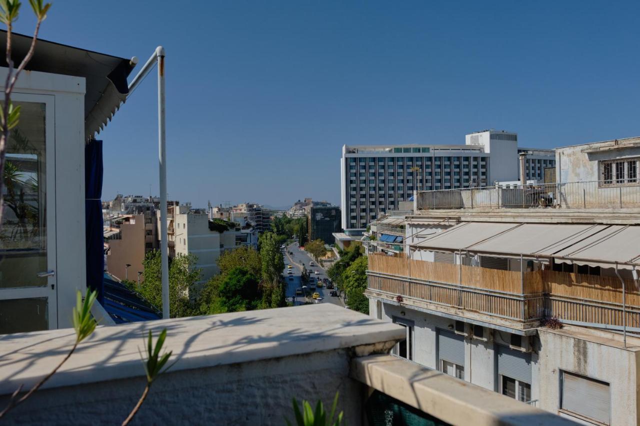 Homz Ah03 Penthouse Studio Hilton Area Athena Bagian luar foto