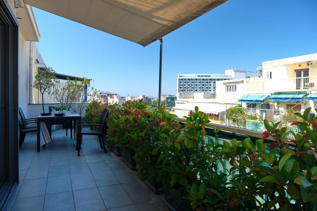 Homz Ah03 Penthouse Studio Hilton Area Athena Bagian luar foto